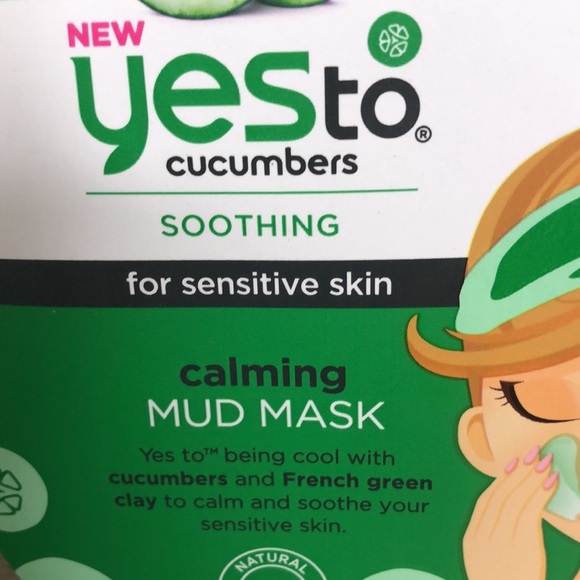 3 Product Bundle YES To Cucumbers Skincare Full Size Toner & Mask Gift Set NEW!! - Picture 11 of 16